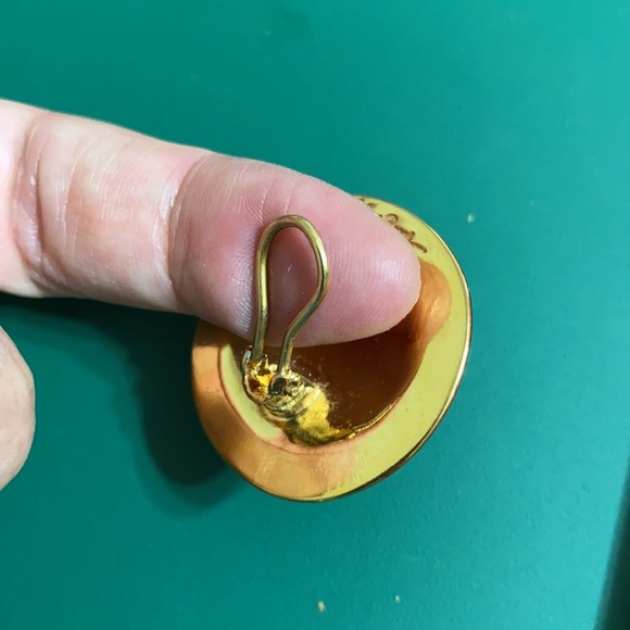 🖤Laurel Burch💕Vintage Clip earrings - Picture 8 of 12